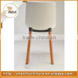 Modern Outdoor Leisure Wooden Leg Chair For Sale