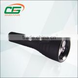 Led rechargeable flashlight camera dvr with display screen