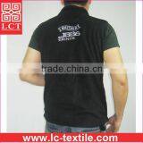 2015 European Popular Cheap Promotional Uniform Hooded Wholesale Fleece Vest With Your Own Brand Embroidered(LCTU0051) thumbnail-2