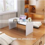 Small wooden computer desk for bed