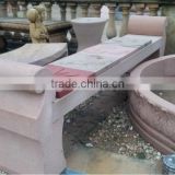 outdoor sandstone marble bench for decoration