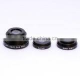 High-end Universal Clip 3 in 1 Lens for All Smartphone (Fisheye Lens+ Wide Angle Lens+ Macro Lens) thumbnail-4