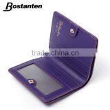 Cowhide Leather Famous Brand Women Wallet and Hand Purse Good Quality thumbnail-4