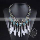 High Quality Vintage Style Chunky Statement Necklace Tin Alloy Fashion Women Pendant Necklace 6390157 thumbnail-1