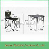Modern Outdoor Fabric Folding Picnic Table And Chairs thumbnail-3