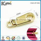Gold Engraved Custom Metal Handbag Zipper Pulls thumbnail-1