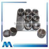 10pcs Magnetic Spice Jar Set With Stand