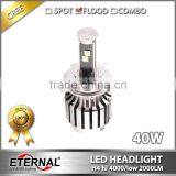 High Power H1 H3 H4 H7 H11 9005 9006 Led Led Headlight Car Automotive Powersports Truck Off-road Vehicles Led Kit thumbnail-5
