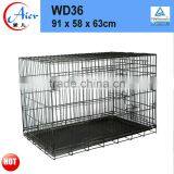 Factory Outlets Metal Folding Dog Crate Sale thumbnail-1