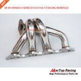 Mertop Race Stainless Turbo Manifold Header 88-00 Hond* Civi* w/ B Series thumbnail-5