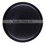 Big Round Black Plastic Disposable Food Sushi Tray thumbnail-5