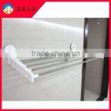 Foldable Stainless Steel Bathroom Towel Shelf Rack thumbnail-5
