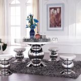 304 Stainless Steel Modern Style Home Dining Set, Dining Room Furniture thumbnail-1