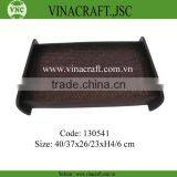 Cheap Brown Bamboo Tray thumbnail-6