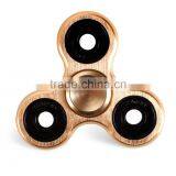 Hot Sale Tri Spinner Toy Fidget Spinner Aluminum Wiredrawing Metal Hand Spinner Wind Matte Spinner thumbnail-5