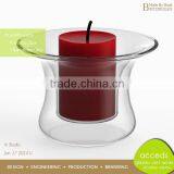 Cheap OEM/ODM Handmade Decorative Glass Candlestick Wedding thumbnail-6