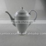 Antique Ceramic Teapots, White Teapot, Wholesale Teapot thumbnail-1