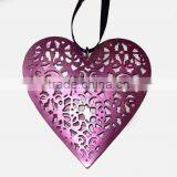 Heart Shaped Metal Wall Decor, Metal Heart Shape Dcoration Hanging, Decorative Heart Wall Hanging, thumbnail-1