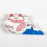 3D Custom Lovely Japanese Cat Resin Souvenirs Fridge Magnets thumbnail-1