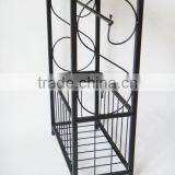 Scroll Design Metal Bathroom Table With Toilet Paper Holder thumbnail-4