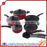 Korea Eco Die-cast Aluminum Ceramic Colour Cookware Set With Induction Bottom thumbnail-1