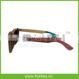 Fancy Quality Wooden Bamboo Wholesale Sunglasses China/HOMEX thumbnail-2