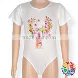 3 Pack Infant And Toddler White Summer Jumpsuits Natural Organic Blank Baby Onesie thumbnail-1