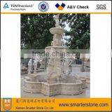Latest Designed Outdoor Stone Water Garden Fountain Tile Water White Marble or ODM Design as Your Order thumbnail-1