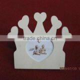 Handmade Carved Heart Shape Wooden Photo Frame,wood Craft for Home Decoration thumbnail-1