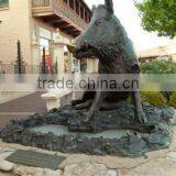 Famous Cast Bronze Wild Boar Statue for Sale thumbnail-1