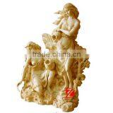 Natural Stone Water Fountain With Lady Statue thumbnail-1