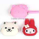 Cartoon Silicone Jelly Wallet Change Bag Key Pouch Coin Purse thumbnail-1