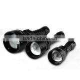 Green Light Mode XP-E CREE Convex Lens Flashlight Hunter Torch Memory T67