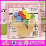 Cute Squirrel Balance Beam Educational Wooden Balance Blocks Toy for Kids W13D091 thumbnail-4