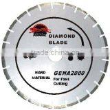Fast Cutting for Hand-Held High Speed Segmented Diamond Blade (GEHA)