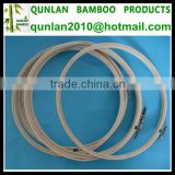 4-14'' Bamboo Embroidery Hoops