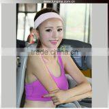Printed Private Label Girl Hooded Custom Sublimation Genie Sports Bra thumbnail-1