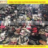 fairly used shoes in China Guangzhou used clothing and shoes high quality for West Africa Sierra Leone buyers
