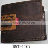 Fashion China Factory Men Cowhide Skin Real Leather Designer Wallet thumbnail-3
