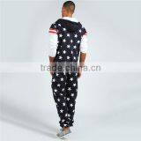 PA0043A All Over American Flag Printed Men's Onesie thumbnail-2
