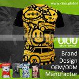 2016 Hot Sales MEN Clothing Custom Printing Logo O-Neck t Shirt thumbnail-4