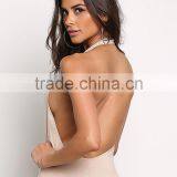 MGOO Custom Made Fashion Bodysuits Plain For Young Girl 2017 New Designs Scoop Neck Sleevless Blouses Tops thumbnail-6