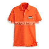Embroidery Flag Bulk Polo Collar Design 100 Cotton Most Popular Color T-shirt thumbnail-6