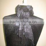 Raw Silk Scarf