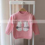 S17751A Latest Design Knitted Pullover Girls' Stylish Sweaters thumbnail-3