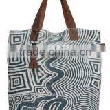 Jute Leather Tote thumbnail-4