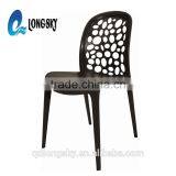LS-4031A Wholesale Leisure Design Outdoor Furniture Stackable Full Plastic Cheap Used Colorful Garden Chairs for Hot Sale thumbnail-1