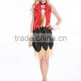 Walson G93 Ringmaster Mistress Circus Lion Tamer Showgirl Fancy Dress Costume Outfit thumbnail-1