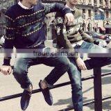 Many New Designs Men Stripe Knitted Christmas for Men Christmas Pullover Sweater thumbnail-3