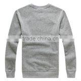 Wholesale Crewneck Blank Grey Sweatshirt Mens thumbnail-2
